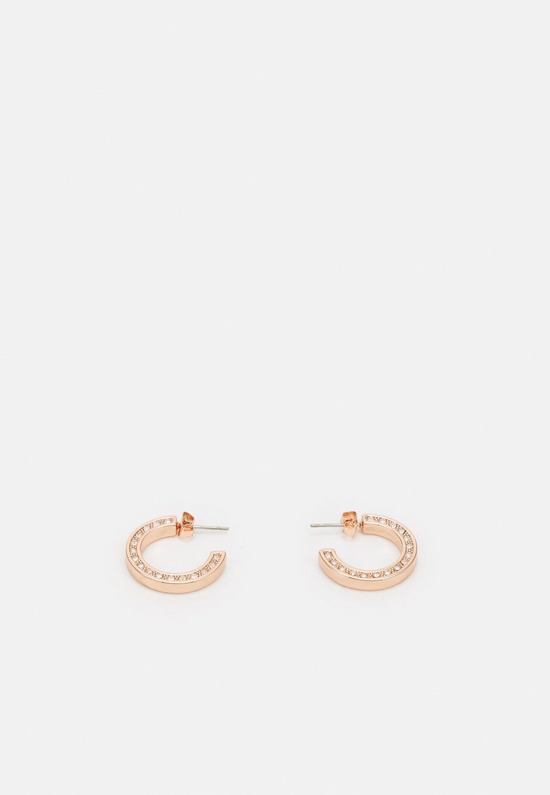 Ted Baker SENATTA HOOP EARRING Ohrringe rose goldcoloured/clear