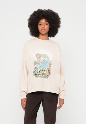 LINEUP OVERSIZED CREW - Sweatshirt - parchment