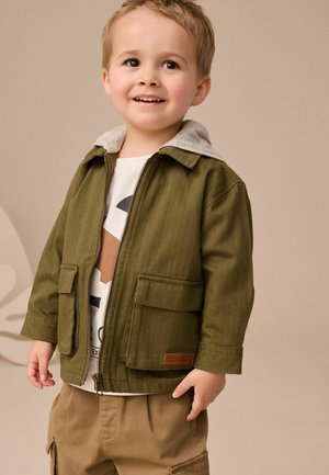 Next, HOODED OVER AND SET 2 PIECE - Let jakke / Sommerjakker - khaki green