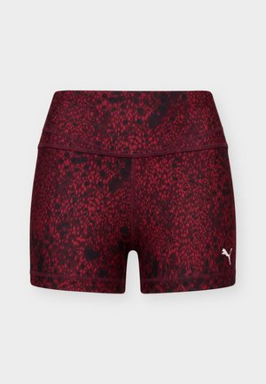 Puma, TROPICAL SPEED SHORT TIGHT - Tights - ruby noir