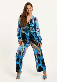 Liquorish ABSTRACT PRINT WITH RUCHED FRONT  - Jumpsuit - multi coloured