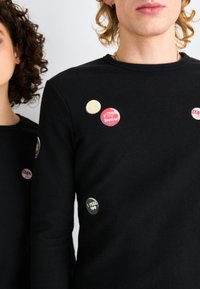 Jaded London BADGE UNISEX - Pulóver - black