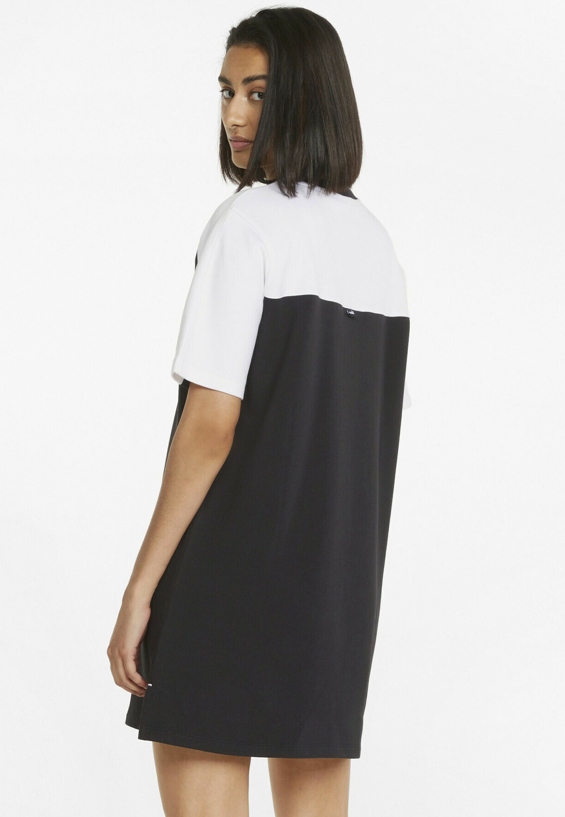 Puma POWER - Vestito di maglina - puma black/nero - Zalando
