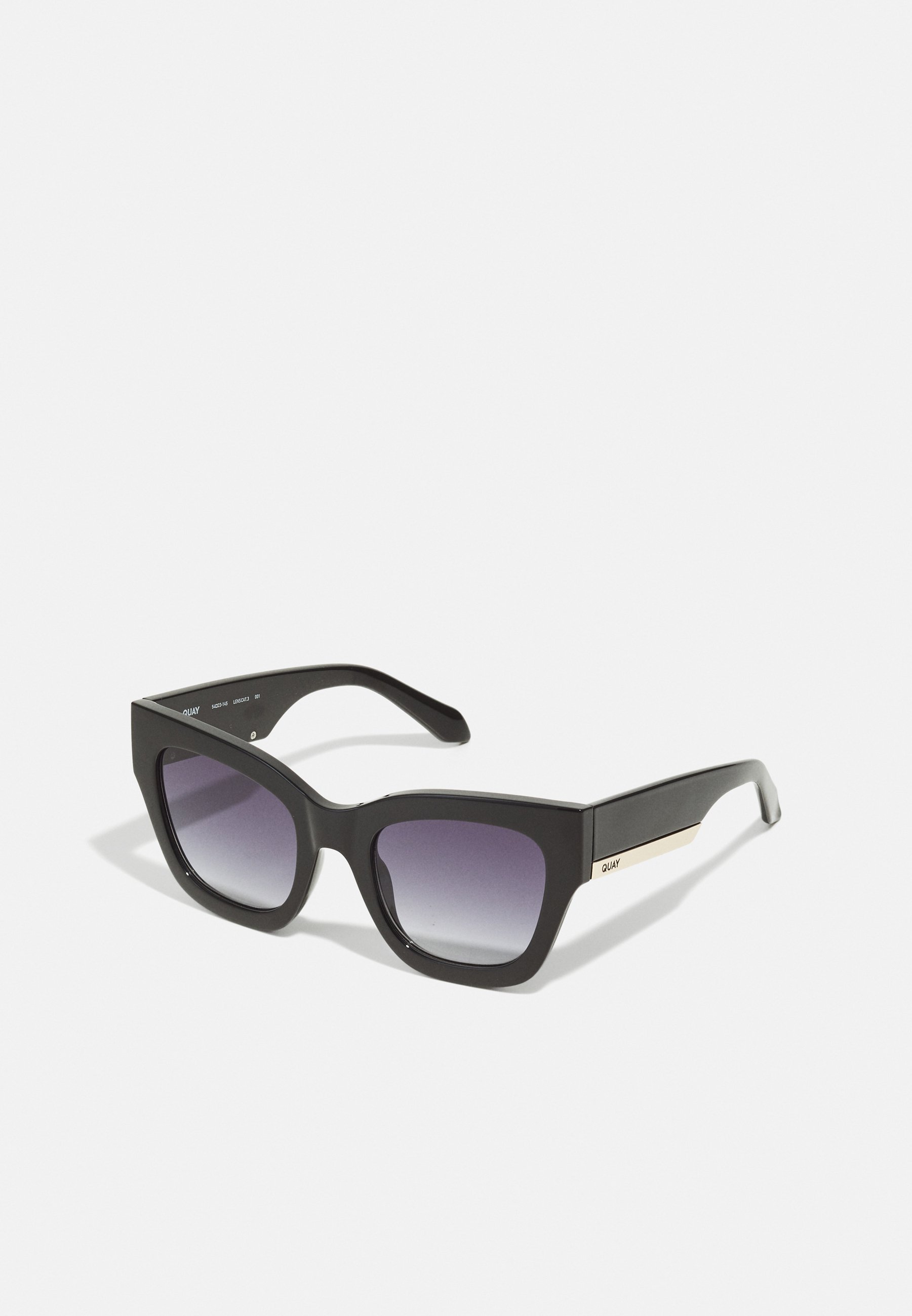 QUAY AUSTRALIA- By The Way Sunglasses- Black, Smoke NEW QUAY Australia BY THE WAY Smoke Lens Black Frame  main image 2