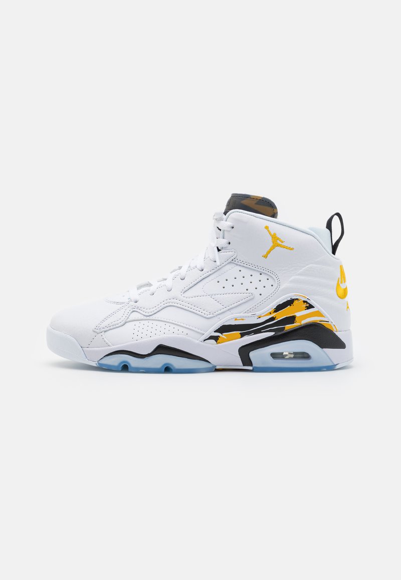 Jordan - JORDAN MVP - Høye joggesko - white/yellow ochre/black, Forstørre