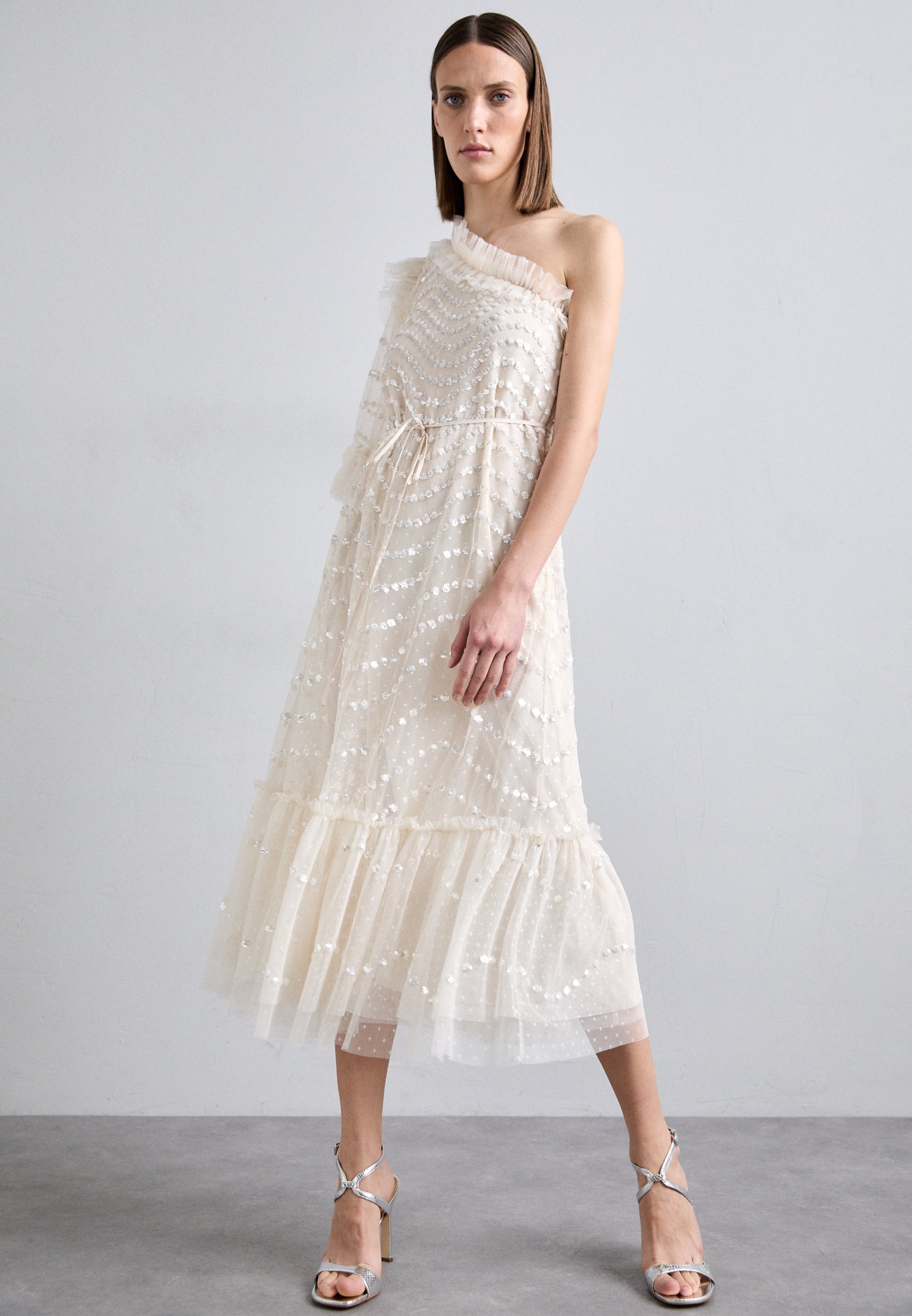 【新品】 Ballerina tulle quilting one-piece Tulle lace one piece – BUNNY APARTMENT