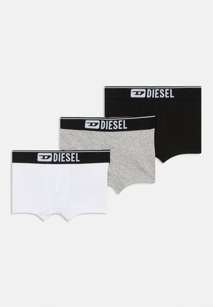 3 PACK - Bikses - black/grey melange/white