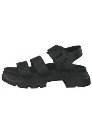Platform sandals - black