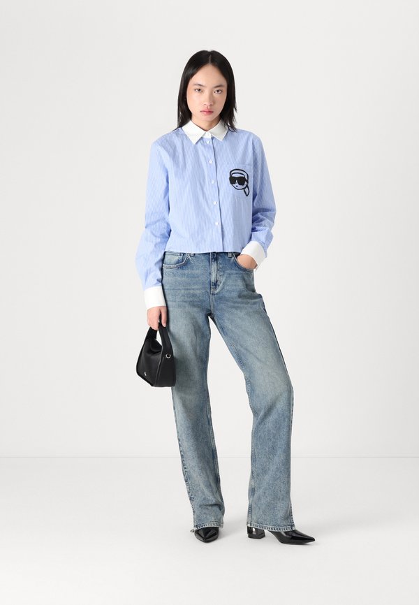 STRAIGHT SLIT - Straight leg jeans4