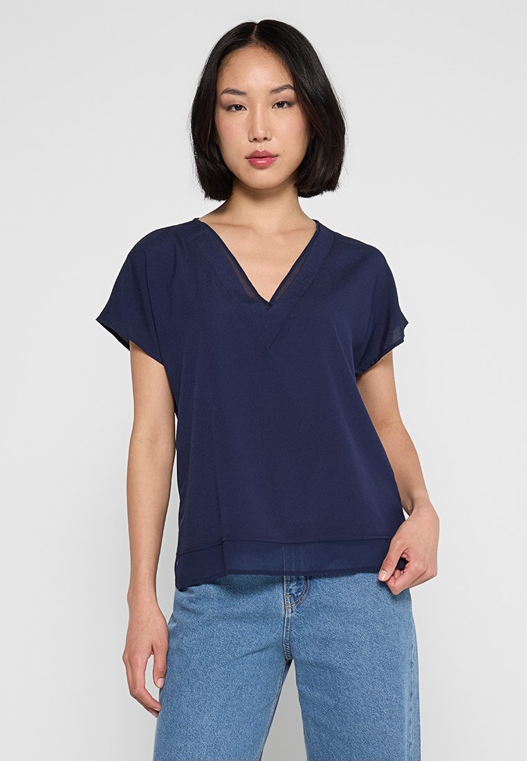 DKNY Blouse donkerblauw