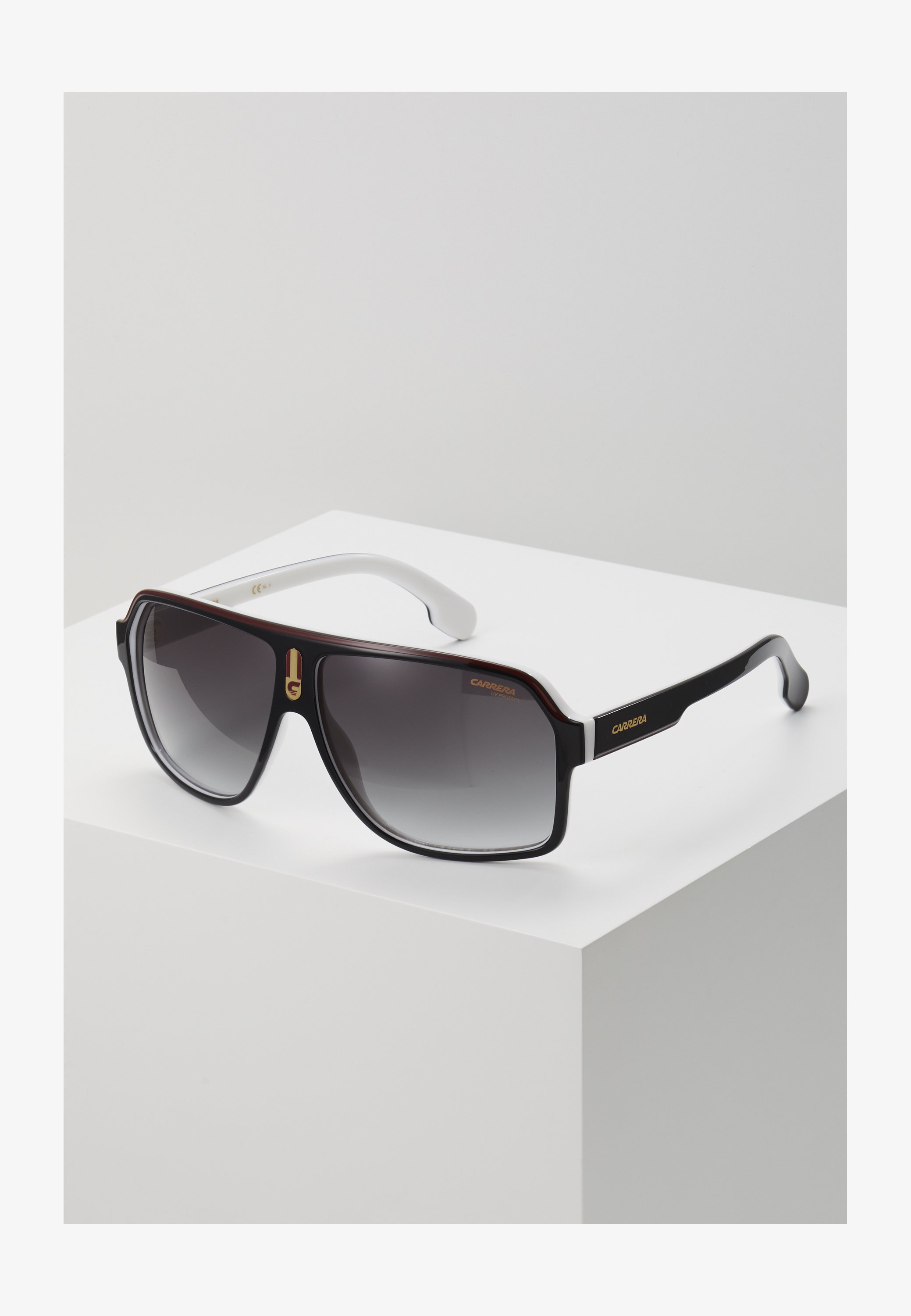 Carrera Occhiali Da Sole 150/S 807 55 - Modello Sportivo In Nero Lucido - Made In Italy