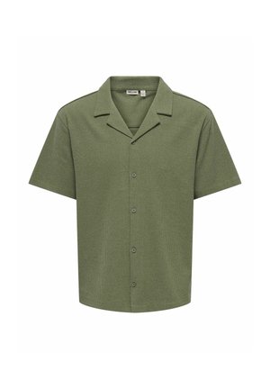 Only & Sons, ONSKOSTA RLX SS RESORT SHIRT - Skjorter - dusty olive