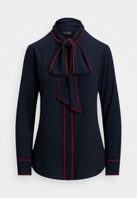 Vybráno, navy/festive red