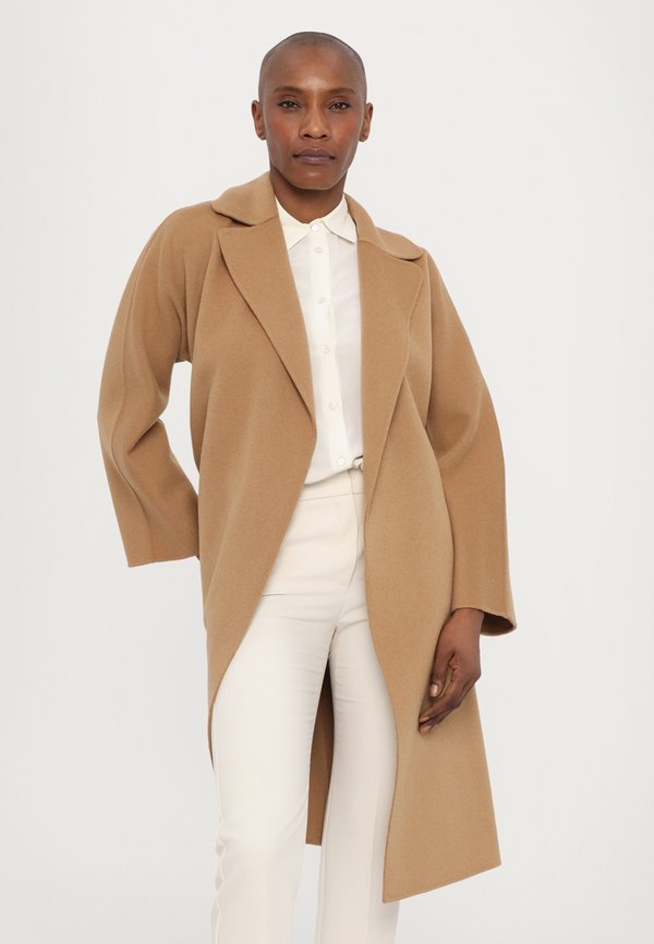 CIVADA - Classic coat - camel4