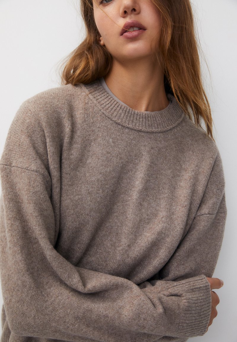 PULL&BEAR Strickpullover - brown/braun - Zalando.de