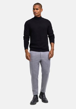 Strickpullover - black