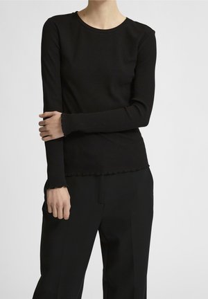 T-shirt à manches longues - black