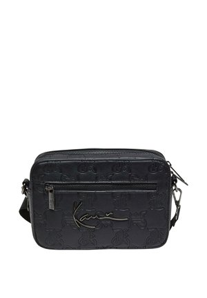 SIGNATURE MESSENGER - Cross body bag - black