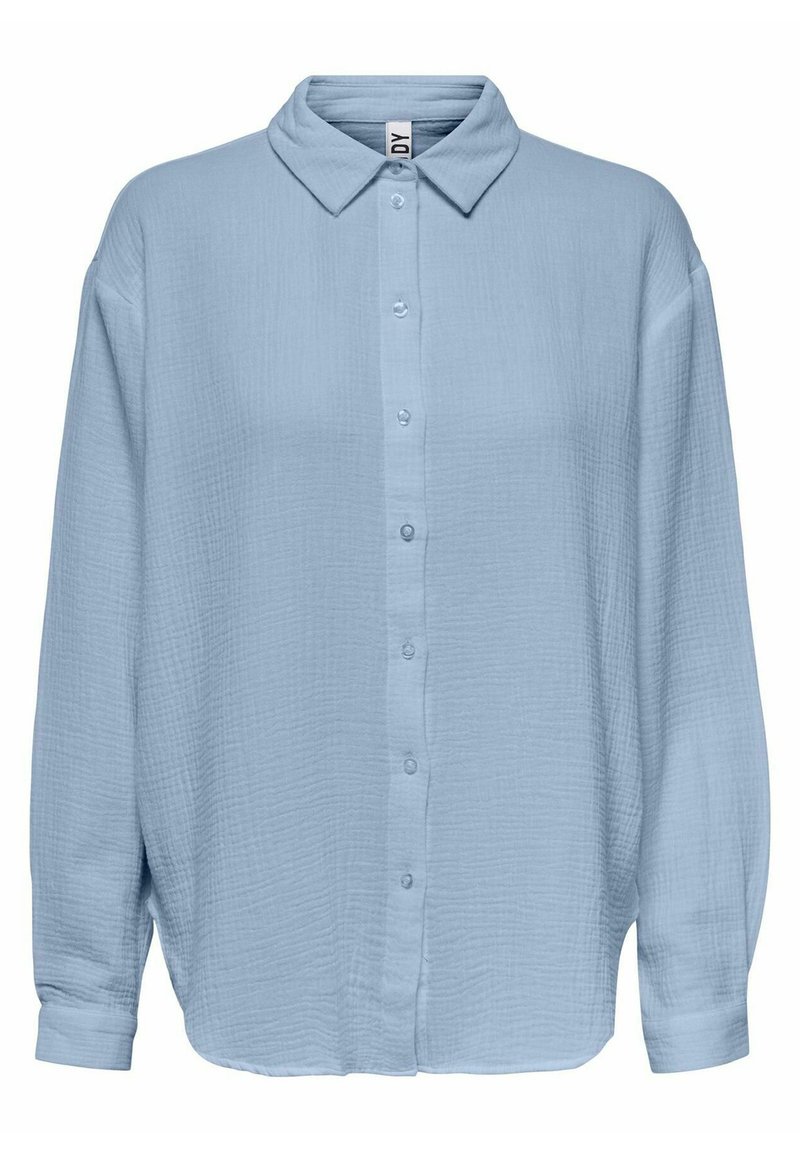 JDY LANGARM JDYTHEIS - Button-down blouse - blau