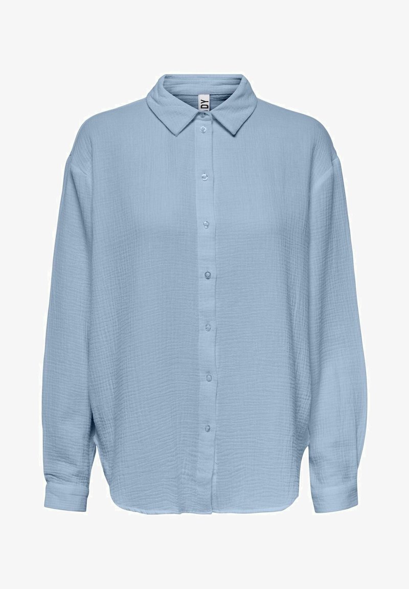 JDY LANGARM JDYTHEIS - Button-down blouse - blau
