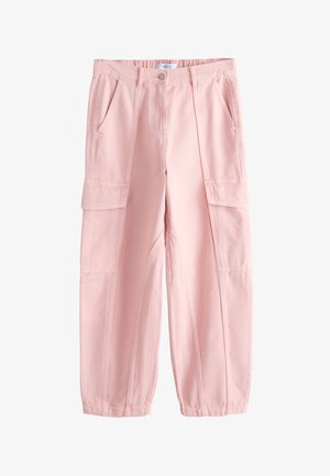 Next, TALL FIT - BARREL LEG CARGO TROUSERS . - Cargohose - pink