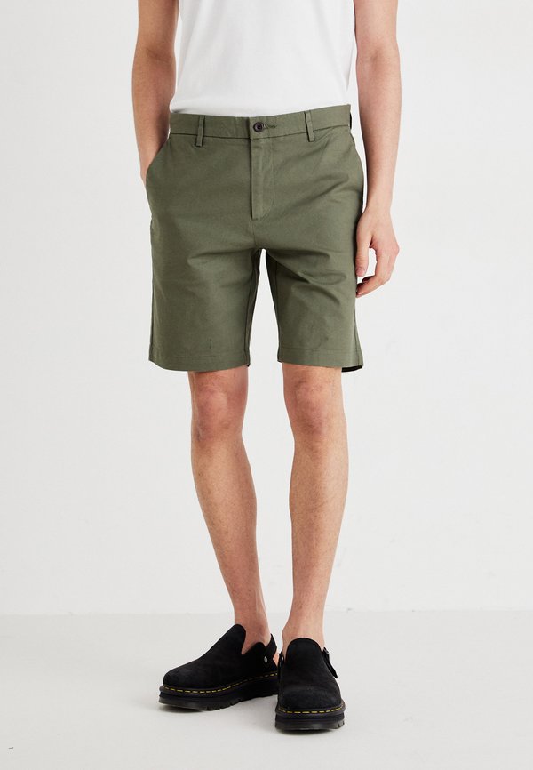 SMART SUPREME FLEX MODERN CHINO - Shorts - tea leaf