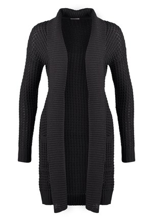 Neuletakki - mottled dark grey