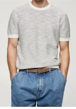 T-shirt print - off-white