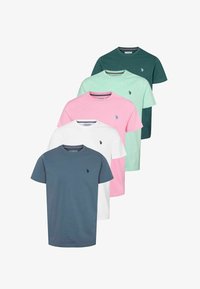 Niewybrane, white pink yucca blue medit