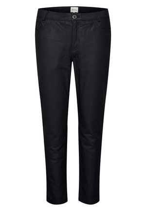 My Essential Wardrobe, 24 THE LEATHER - Leren broek - black