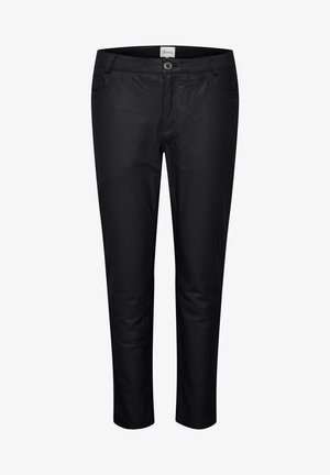 My Essential Wardrobe, 24 THE LEATHER - Leather trousers - black