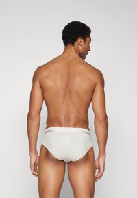 Calvin Klein Underwear HIP BRIEF 3 PACK - Klasični kroj - taupe/khaki/dark grey