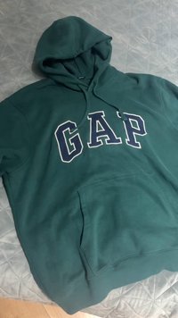 GAP CORE ARCH - Hoodie - tropic green