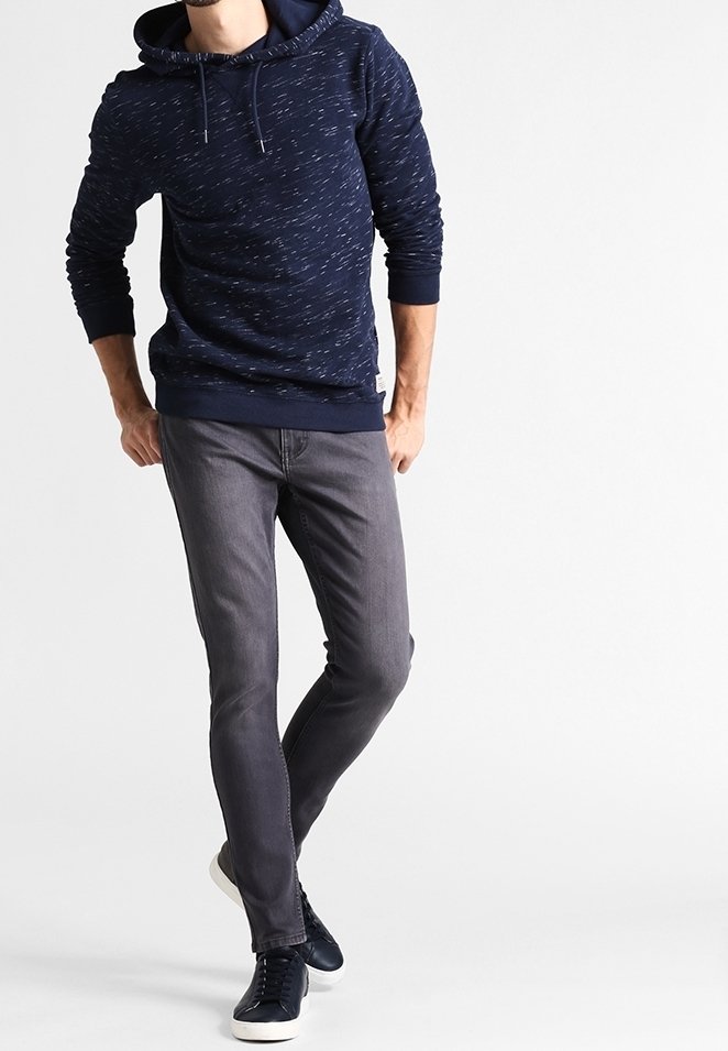 TOM TAILOR DENIM Kapuzenpullover - mottled blue