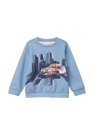 PRINT - Sweater - light blue