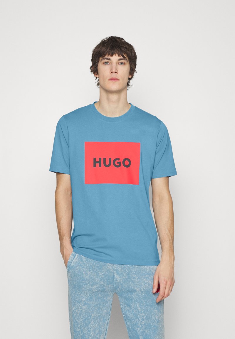 HUGO DULIVE - T-shirt estampada - medium blue