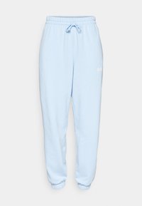 Não selecionado, glow blue/white