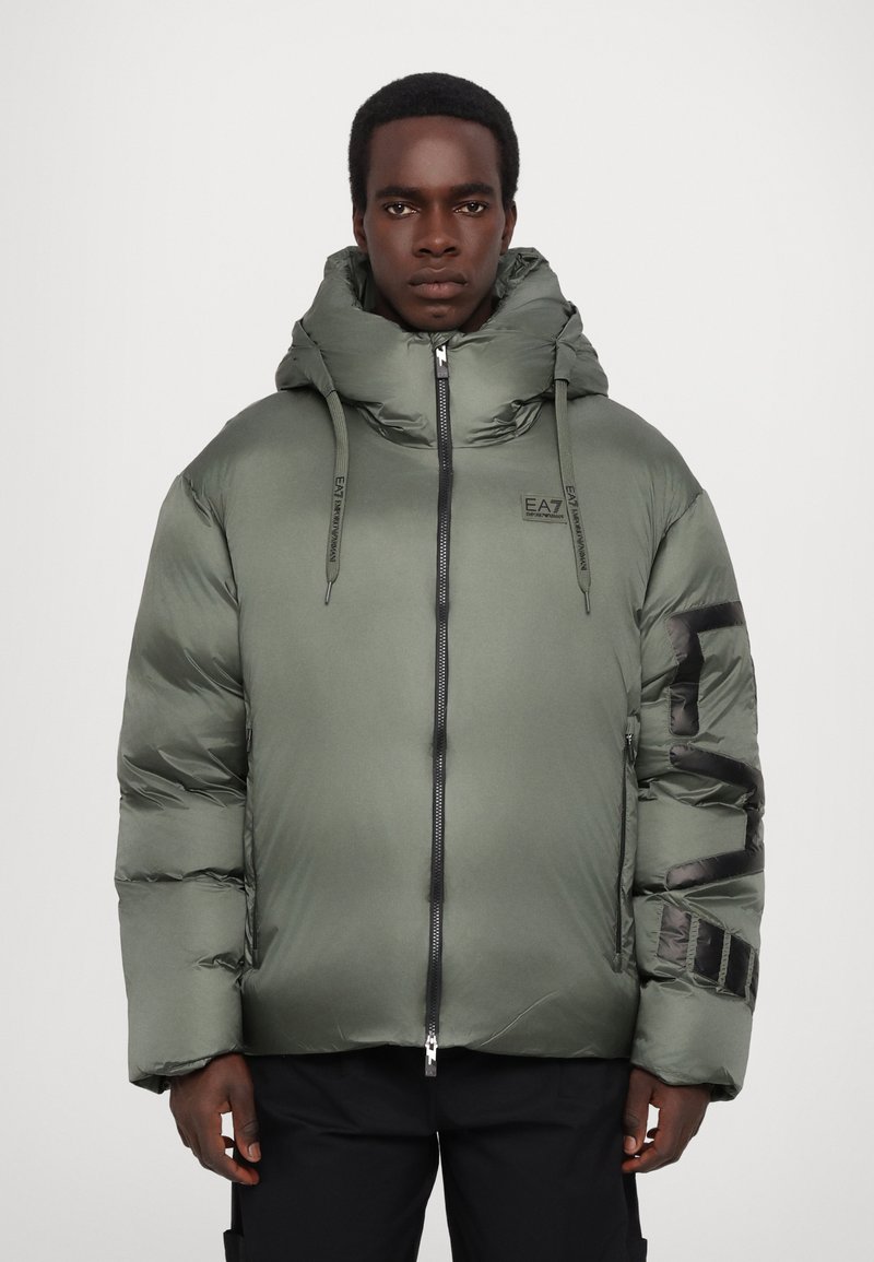 EA7 Emporio Armani GIUBBOTTO - Zimná bunda - beetle