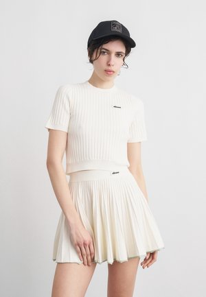 THE COURT TEE - T-shirt basique - off white