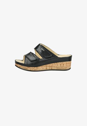 Vital Schuhe, - Klapki na obcasie