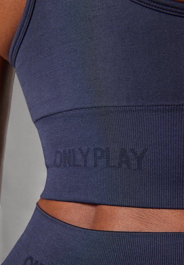 ONPDAISY-2-DEFY SEAM LONG BRA - High support sports bra - night sky3
