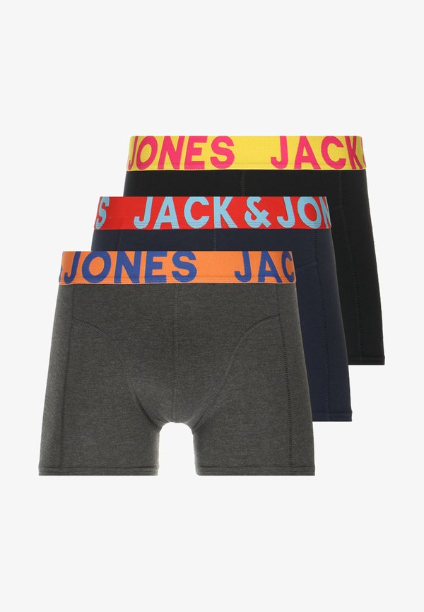 JACCRAZY SOLID TRUNKS 3 PACK - Trunks4