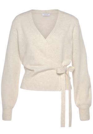 WICKEL - Strickjacke - creme