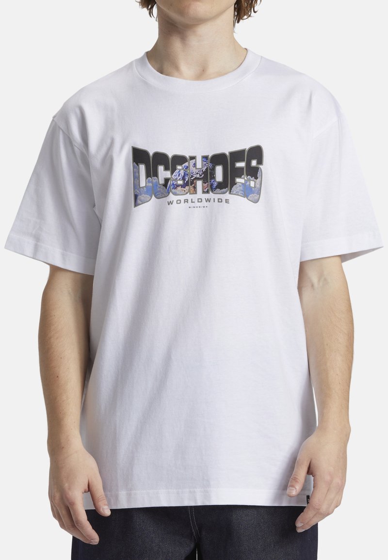 DC Shoes T-shirts print - wbb0 white