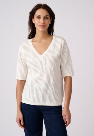 Damart, ANIMAL PRINT TREND - Camiseta estampada - off-white