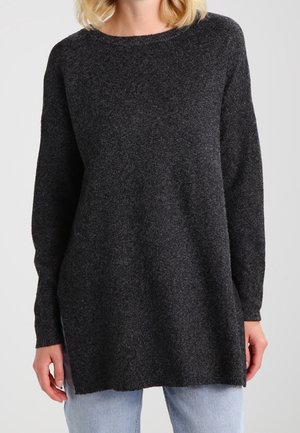Trui - mottled black
