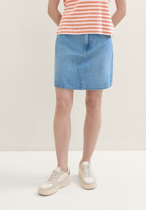 A-linjekjol - light-blue denim