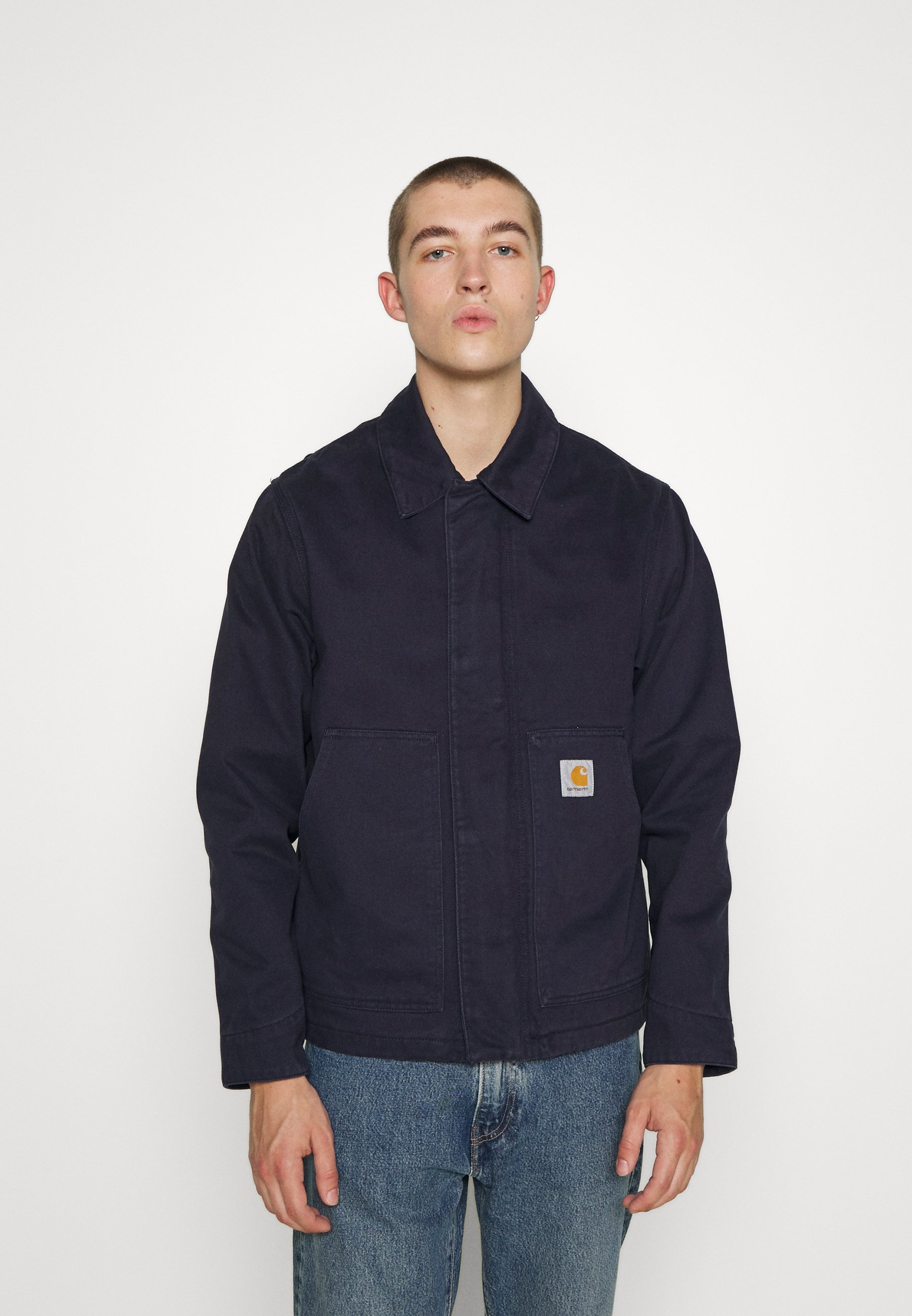 dark navy denim jacket