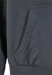 9N1M SENSE ESSENTIAL - Cipzáras pulóver - darkgrey