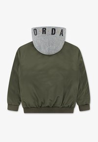Jordan JDN BIG LOGO UNISEX - Bomber stiliaus striukė - medium olive
